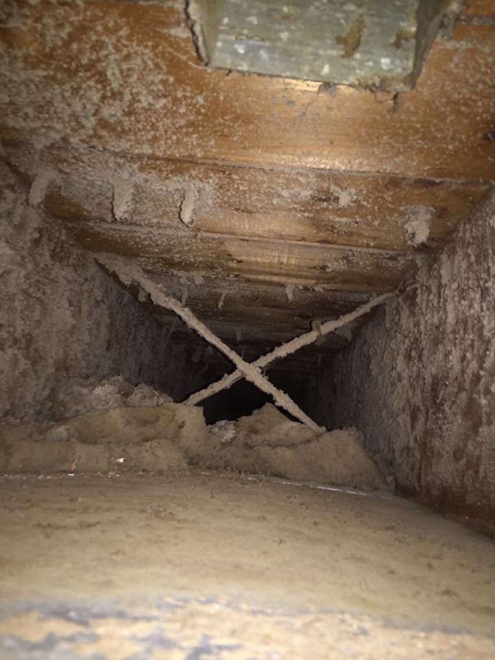 Air Duct Cleaning: Before and After in Chesterfield, MO — before
