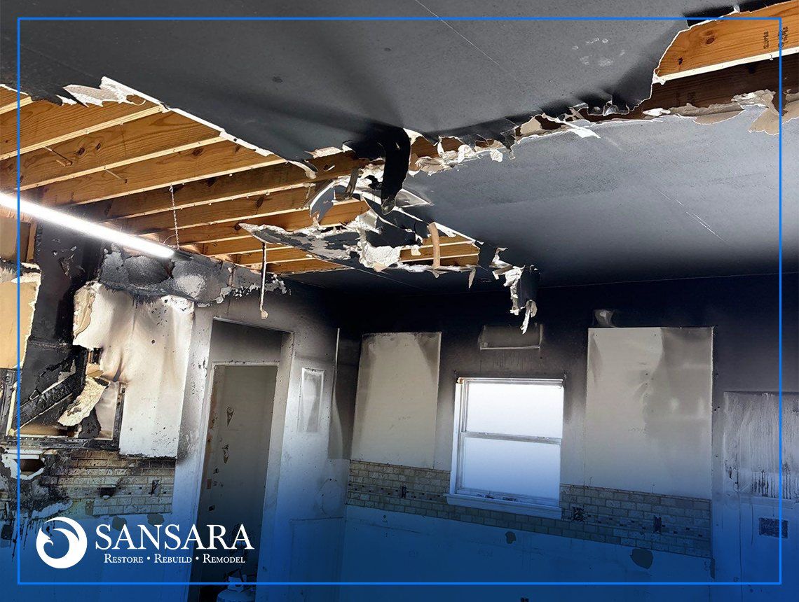 Smoke Damage Cleanup and Sealing After Fire in Eureka, MO