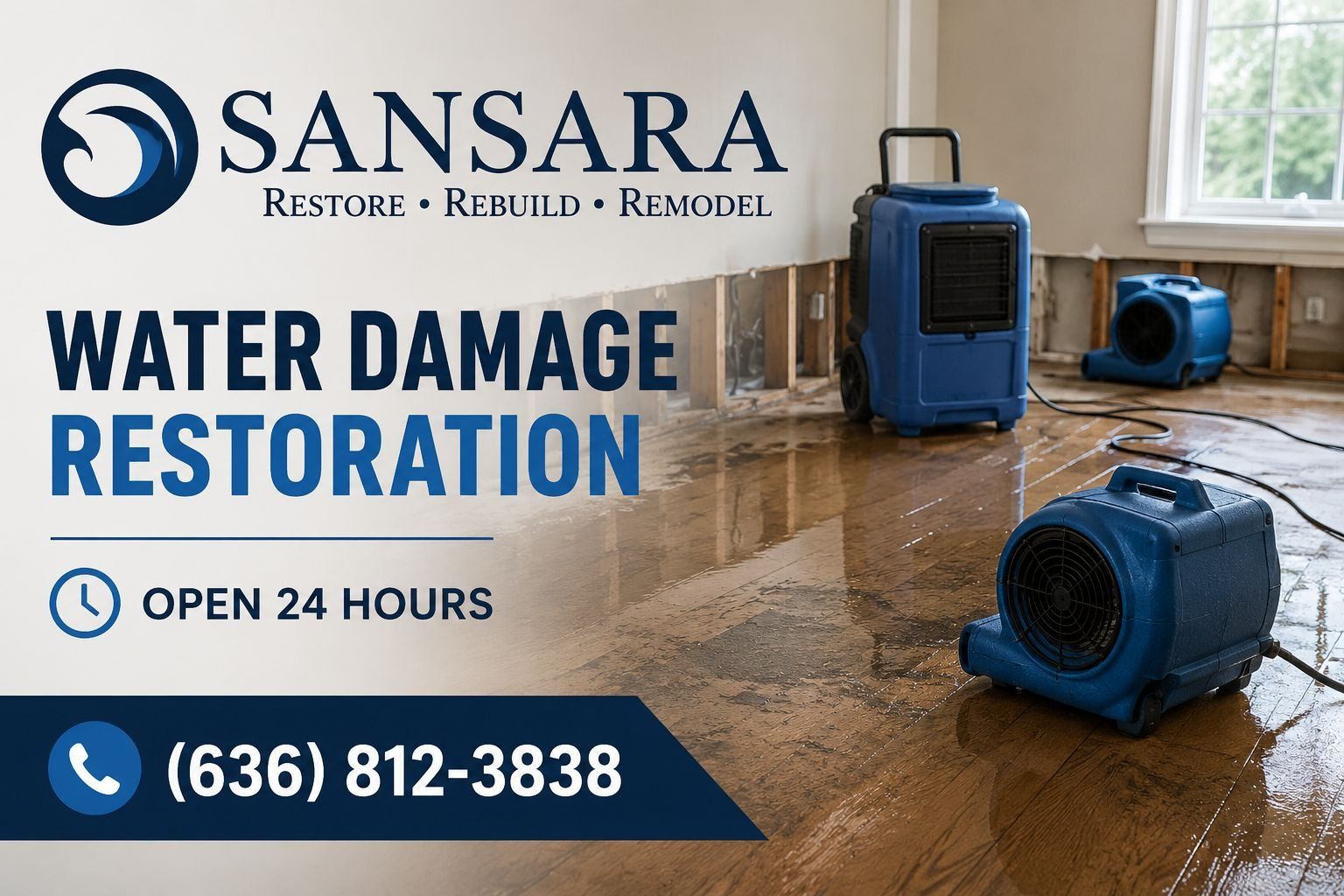 Water Damage Restoration Ladue: 24/7 Emergency Service by Sansara
