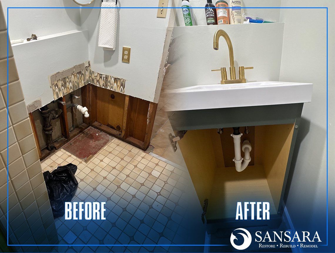 Bathroom Remodeling After Water Damage