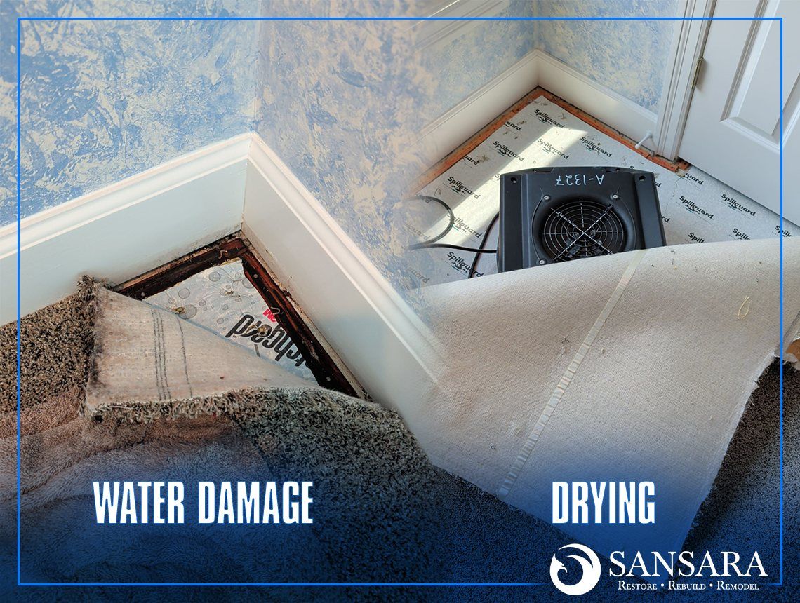 Water Damage Hidden Beneath Carpet and Padding