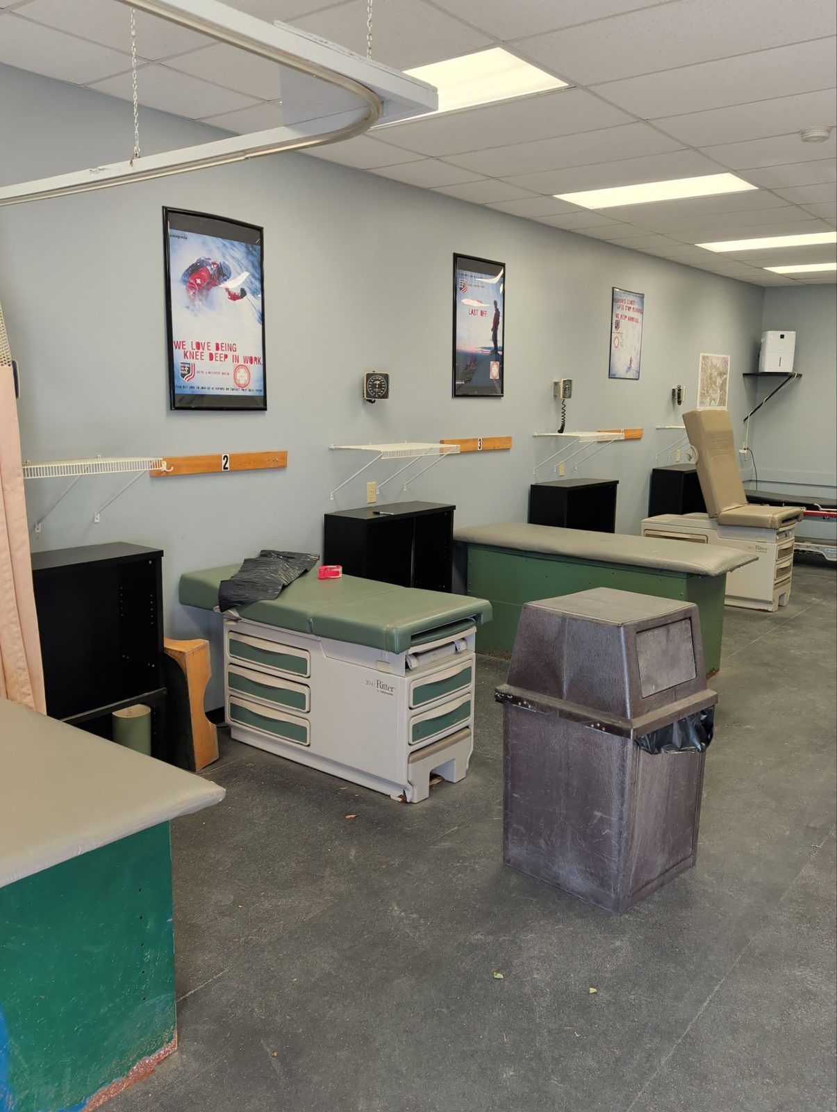 Air scrubbers in the work area