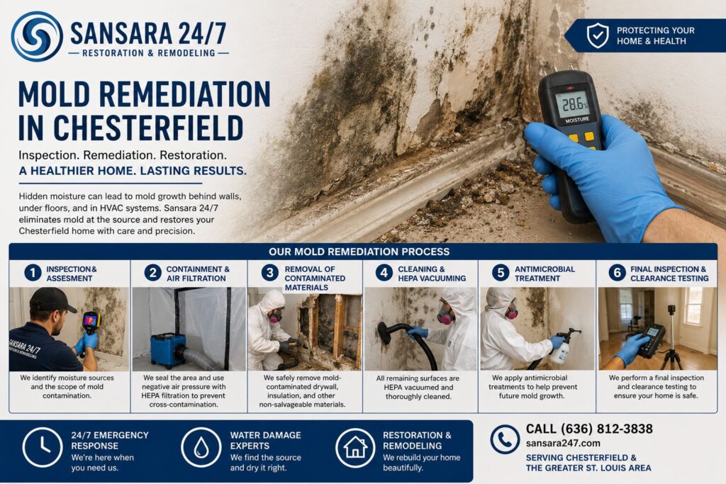 Mold Remediation Chesterfield